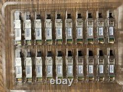 20 X CISCO SFP-10G-LR-OS Transceiver Module / Brand New