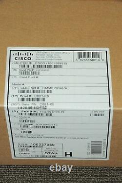 Brand New Cisco C881-K9 Integrated Service Router BootStrap Flashed 1YrWty
