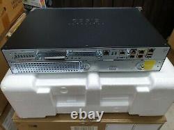 Brand new Cisco 2911 K9 router with DC power supply warranty 1 year