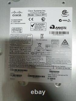 Brand new Cisco 2911 K9 router with DC power supply warranty 1 year