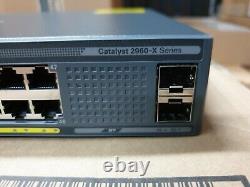 Brand new Cisco Catalyst WS-2960-X-48TS-LL Access switch with 2 1GB SFP uplinks