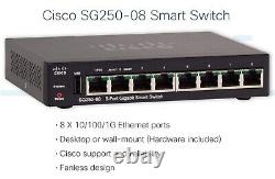 CISCO 250-08 Smart Switch