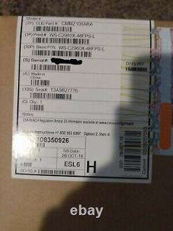 CISCO CATALYST WS-C2960X-48FPS-L SWITCH 48 PORTS Factory Sealed