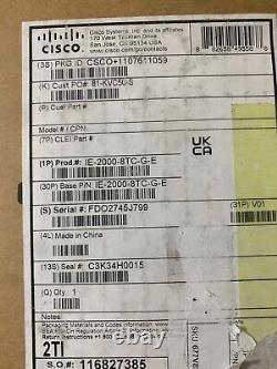 CISCO Industrial Enthernet Switch IE-2000-8TC-G-E V01