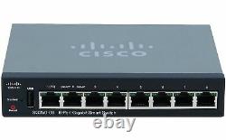 CIsco SG250-08-K9-EU SG250-08 8-Port Gigabit Smart Switch