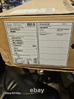 Cisco 2921K9V08 3 Port Router -Brand New- Black