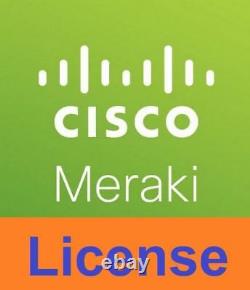 Cisco 3-Year Enterprise License and Support Access Meraki MX64 Cloud Controller
