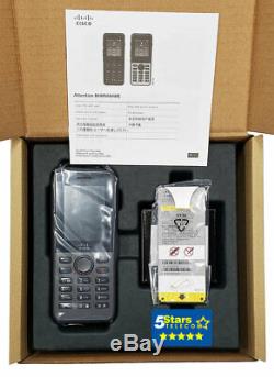 Cisco 8821 Wireless IP Phone, Battery, & Power Bundle (CP-8821-K9-BUN) Brand New