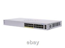 Cisco Business 110 Series 110-24PP switch 24 ports unmanaged rack-mountable