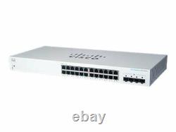 Cisco Business 220 Series CBS220-24T-4G Switch 28 Ports Smart Rack-mo