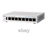 Cisco Business 250 Series CBS250-8T-D switch 8 ports smart