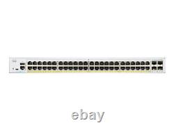 Cisco Business 350 Series 350-48P-4X switch 48 ports Managed rack-mountable