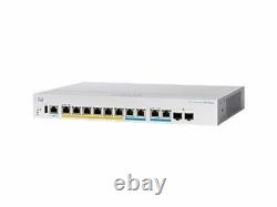 Cisco Business 350 Series CBS350-8MGP-2X Switch Managed Rack-mountable