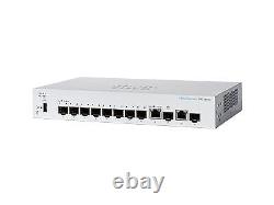 Cisco Business 350 Series CBS350-8S-E-2G switch 10 ports Managed rack-mountable