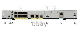 Cisco C1111-8P 8-Port Dual GE WAN Ethernet ISR Router