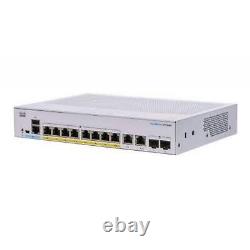 Cisco CBS250 Managed L3 Gigabit Ethernet (10/100/1000) 1U Switch Black, Grey
