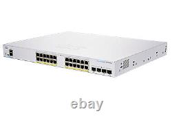 Cisco CBS350-24FP-4G-UK network switch Managed L2/L3 Gigabit Ethernet