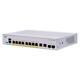 Cisco CBS350-8P-2G 8 Port Gigabit Managed PoE Switch with 2 Gig Combo Ports
