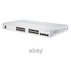 Cisco CBS350 Managed L3 Gigabit Ethernet (10/100/1000) 1U Grey CBS350-24T-4X-UK