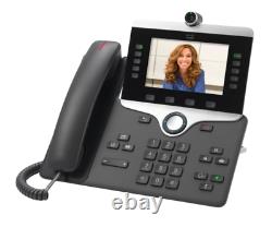 Cisco CP-8845-K9 IP Phone Video Phone Digital Camera Bluetooth Charcoal