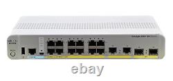 Cisco CatalystWS-C3560CX-12PC-S Switch NEW