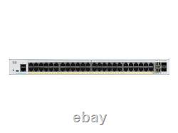Cisco Catalyst 1000-48P-4X-L switch 48 ports Managed rack-mountable