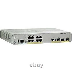 Cisco Catalyst 2960Cx-8Tc-L 10 Ports Manageable Layer 3 Switch 3 Layer Supp