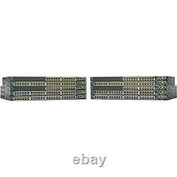 Cisco Catalyst 2960X-48Lps-L 48 Ports Manageable Ethernet Switch 48 Network