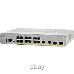 Cisco Catalyst 3560Cx-12Tc-S 12 Ports Manageable Layer 3 Switch 3 Layer Sup