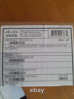 Cisco Catalyst 9100AX Series Wireless Access Point C9120AXI-E