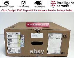 Cisco Catalyst 9200 24-port PoE+ Network Essentials Switch C9200-24P-E F/S