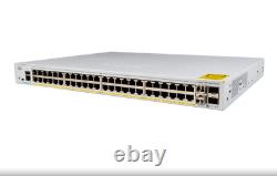 Cisco Catalyst C1000-48P-4X-L switch 48 ports Managed rack-mountable-NEWithSEALED