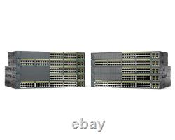 Cisco Catalyst WS-C2960+24LC-L-RF network switch Managed L2 Fast Ethernet 10/10