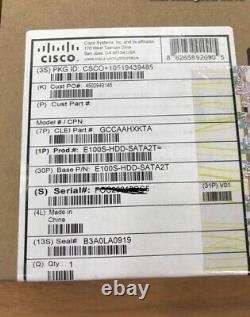 Cisco E100-HDD-SATA2T= 2TB Sata Hard Drive UCS E Series Server