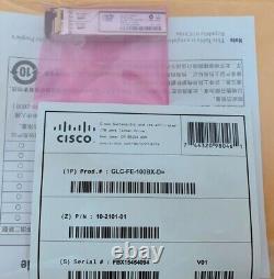 Cisco GLC-FE-100BX-D 100BASE-BX10-D SFP Transceiver, Module 10KM (Brand New)