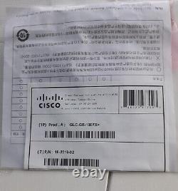 Cisco GLC-GE-100FX 100BASE-FX SFP 1310nm 2km (Brand New Sealed)