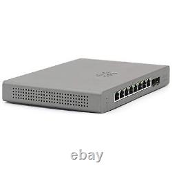 Cisco Meraki Go 8 Ports Gigabit Ethernet Managed Ethernet Switch? Wall-Mountable
