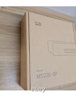 Cisco Meraki MS220-8P 8 Port SFP Ethernet Switch Unclaimed