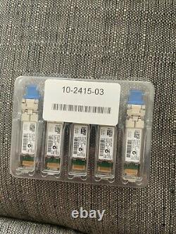 Cisco SFP-10G-SR 10GBASE-SR SFP 850nm 300m TransceiverSOLD IN PACKS Of 5
