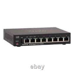 Cisco SG250-08 Managed L2/L3 Gigabit Ethernet (10/100/1000) Black