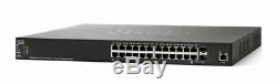 Cisco SG350X-24-K9 L3 Managed Switch 2 x 10GBase-T/SFP+ Combo + 4 x SFP+ Port