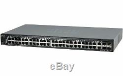 Cisco SG350X-48-K9-EU Small Business SG350X-48 Switch 1.000 Mbps 48-Po