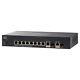 Cisco SG350-10MP 8-Port Layer 3 Managed Gigabit PoE+ Switch