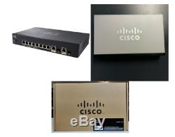 Cisco SG350-10P Switch 10 Ports Managed Switch PoE SG350-10P-K9-NA NIB