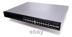 Cisco SG500X 24-port Gigabit PoE Ethernet Switch 4 x Gigabit SFP SG500X-24MPP-K9