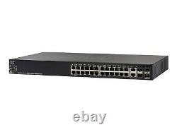 Cisco SG550X-24-K9 24 Port Stackable Managed Switch