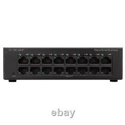 Cisco Small Business SF110D-16HP-UK 16 Port 10/100 PoE+ Unmanaged Switch
