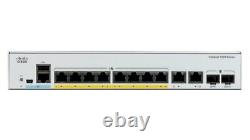 Cisco Systems Cisco Catalyst 1000-8P-E-2G-L Switch Managed 4 x 10/100/1000