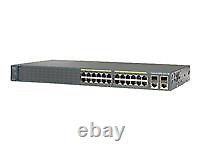 Cisco WS-C2960+24PC-L N1 Catalyst 2960-Plus 24PC-L Switch Managed 24