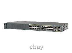 Cisco WS-C2960+24PC-L N1 Catalyst 2960-Plus 24PC-L Switch Managed 24